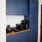 Meubles de rangement Bleu Cosmique avec espace petit électroménager à Fort-de-France